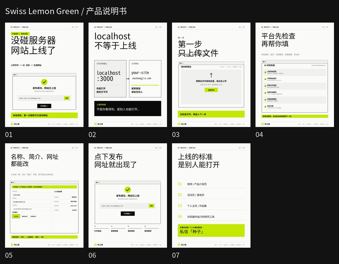 Swiss Lemon Green 样式总览